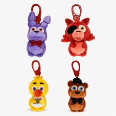 Five Nights at Freddy's plush keychain character collection set