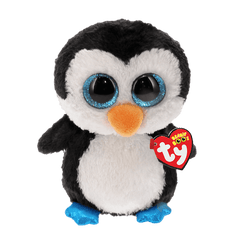 TY Beanie Boos Waddles Black and White Penguin Plush