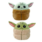 Star-Wars The Mandalorian The Child Plush Yoda plush toy two sides