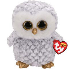 TY Beanie Boos Owlette White Owl 6 Inch Plush