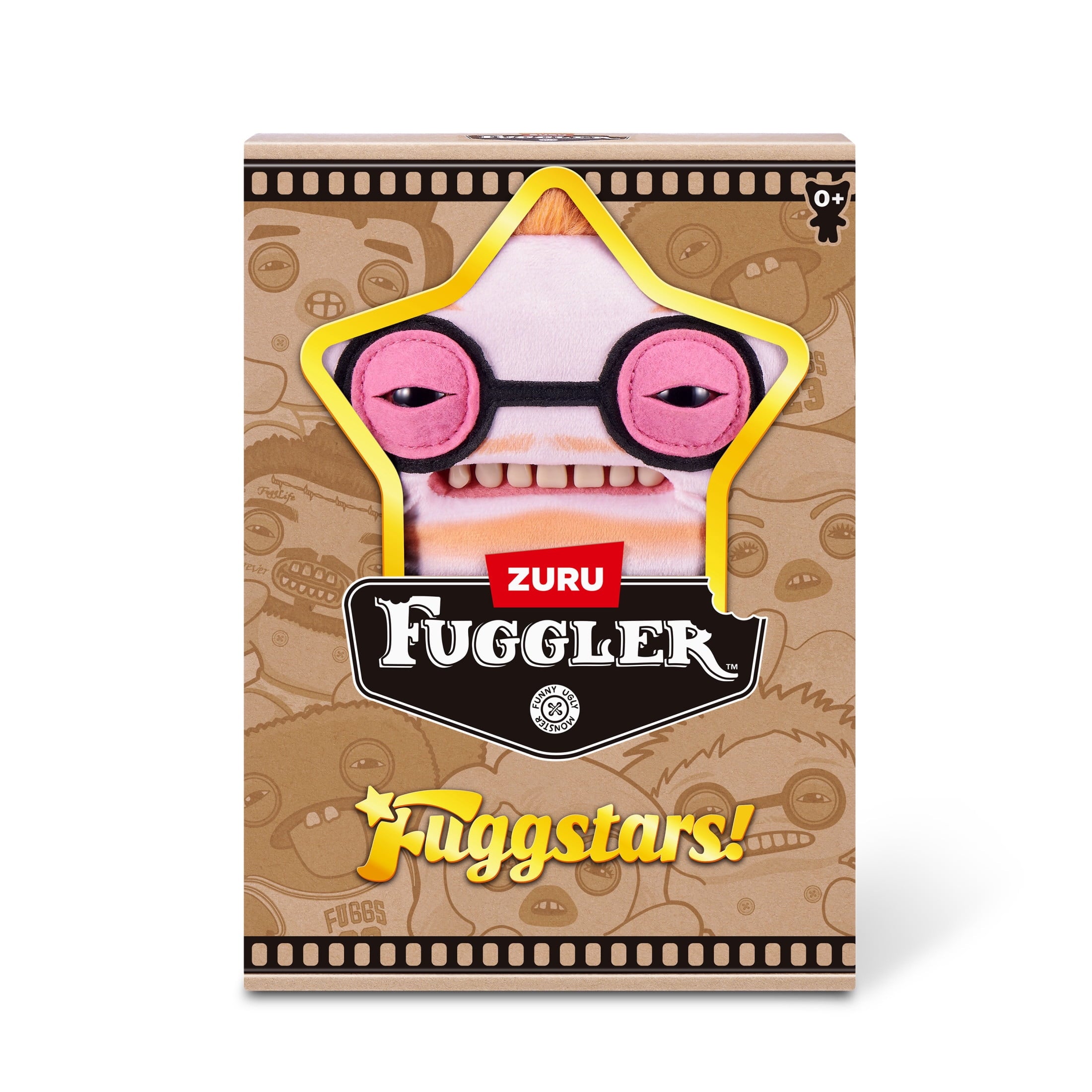 Fuggler Fugg Stars 9 inch (Gunky Goober), Funny Ugly Monster Stuffed Animal Toy by ZURU
