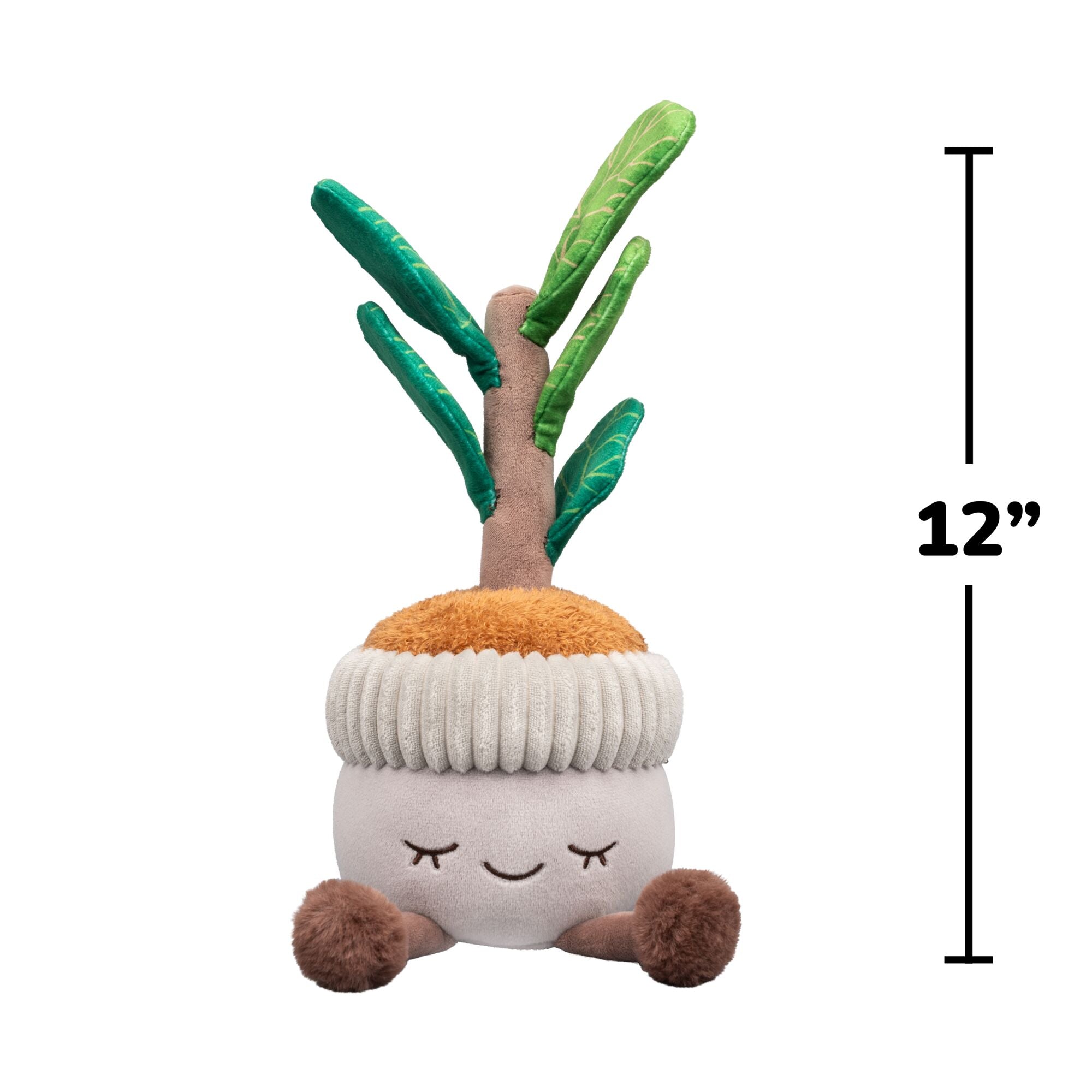 Greenhouse by Russ Casey Fiddle Tree 12 Inch Potted Plant Plush Toy