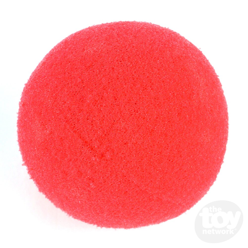 The Toy Network 2 Inch Foam Clown Nose Costume Accessory Set of 2