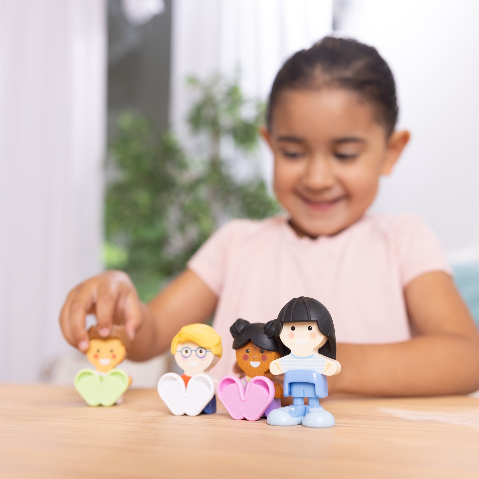Melissa & Doug Cheery Lane Cheeries Wooden Toy Figures, Ages 2+