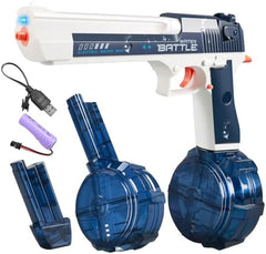 Snowall Electric Water Gun 35 Foot Range Pink or Blue Outdoor Toy
