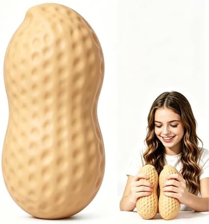 Giant Peanut Squishy Slow Rising Sensory Fidget Toy