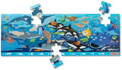 Melissa & Doug Beneath the Waves 48 Piece Jumbo Ocean Floor Puzzle