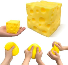 Jumbo Cheese Stress Ball Squeeze Cheese Toy
