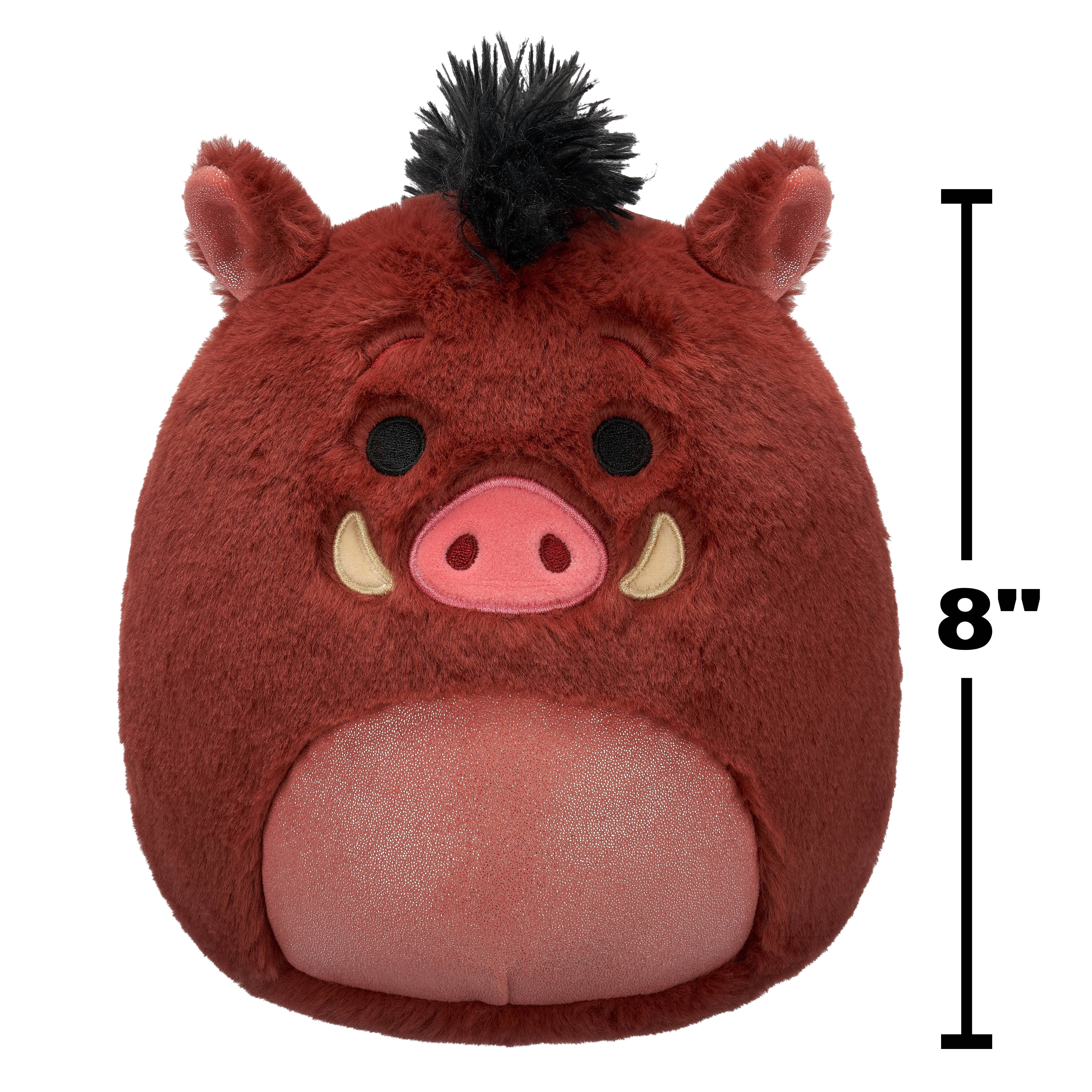 Squishmallows FuzzAMallow Disney Official 8 inch Pumbaa - Child's Ultra Soft Stuffed Plush Toy