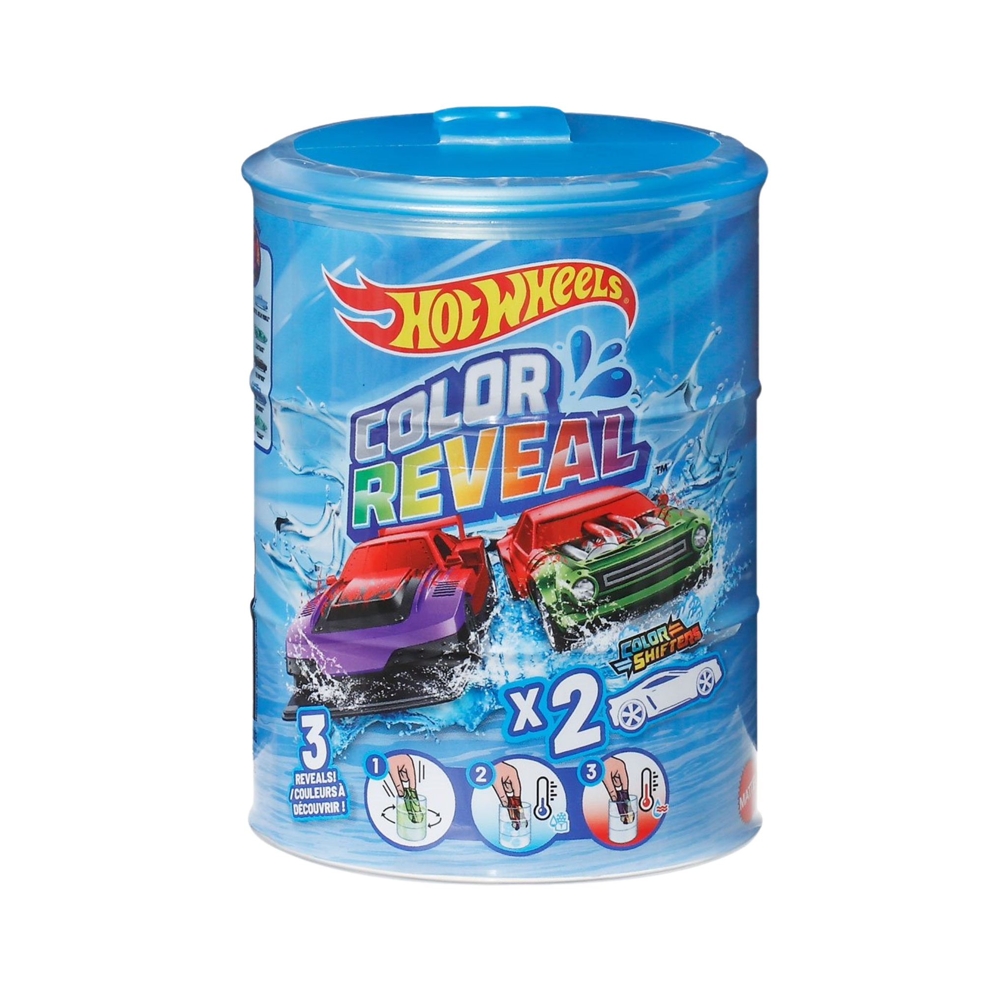 Hot Wheels Color Reveal Vehicle 2 Pack Mystery Cars