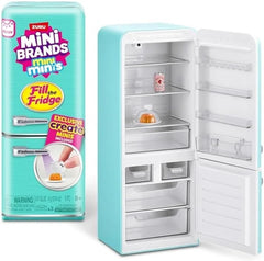 ZURU Mini Brands Fill the Fridge Playset with 3 Mystery Capsules