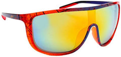 Marvel Spider Man kids black and red sports wrap sunglasses