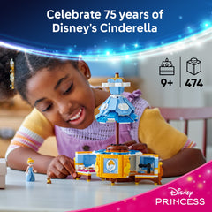 LEGO Disney Princess Cinderella’s Dress Kids Toy with Minidoll Character - Fun Building Toy for Girls and Boys Ages 9 and Up - Disney Gift Idea for Fans and Fashion Lovers - 43266