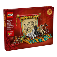 LEGO 80119 Spring Festival Galloping Horses Canvas Building Set