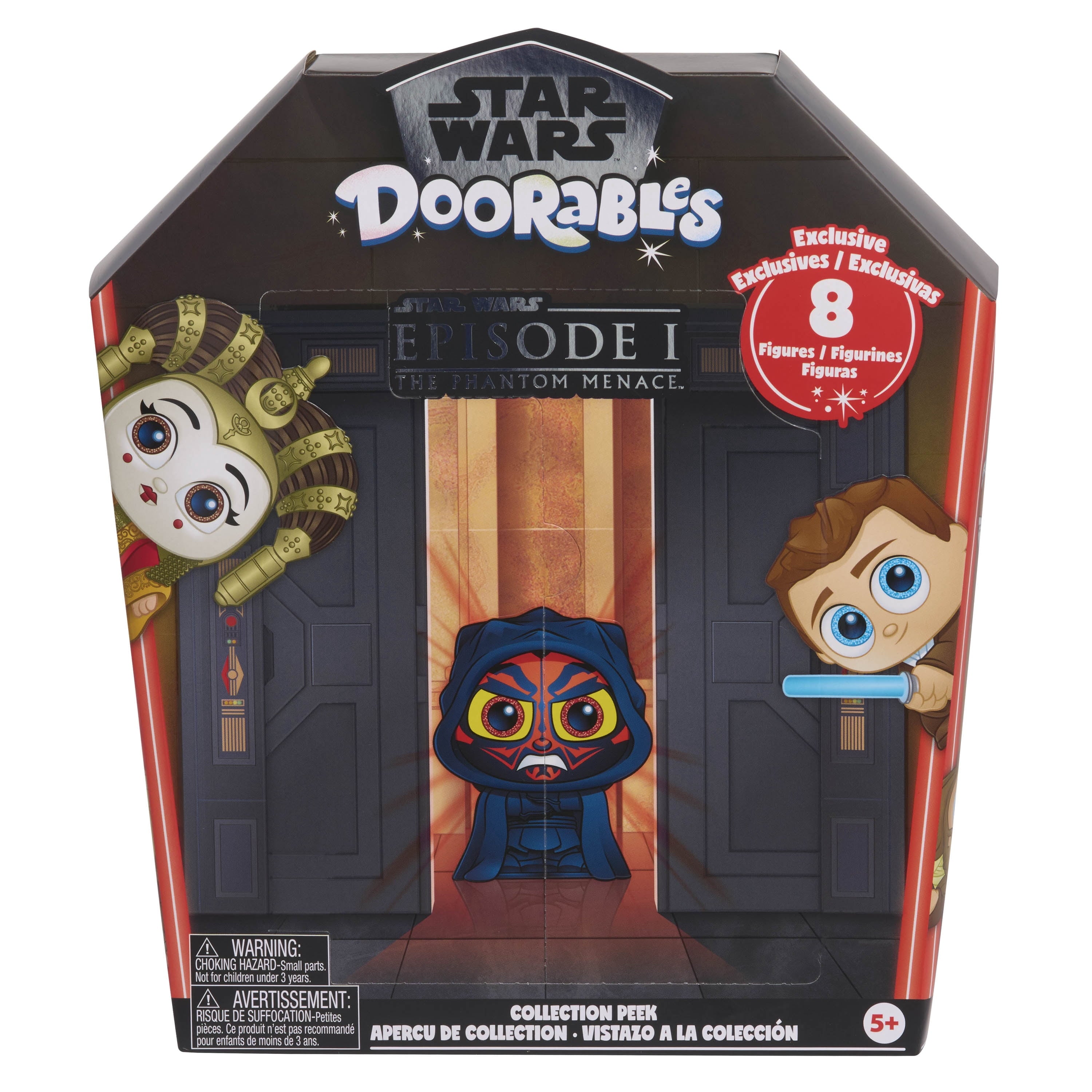 STAR WARS™ Doorables PHANTOM MENACE™ Collection Peek, Collectible Figures, Kids Toys for Ages 5 Up by Just Play