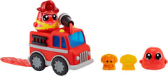 DohKins Fire Truck & Firefighter Never-Dry Scented Dough Playset