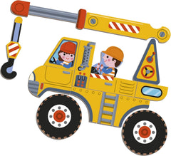 Janod Construction Magneti'Book Magnetic Educational Game – 50 Magnets