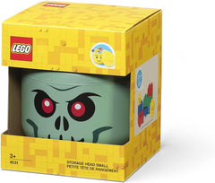 LEGO Green Skeleton Storage Head 5007888 Stackable Storage Box