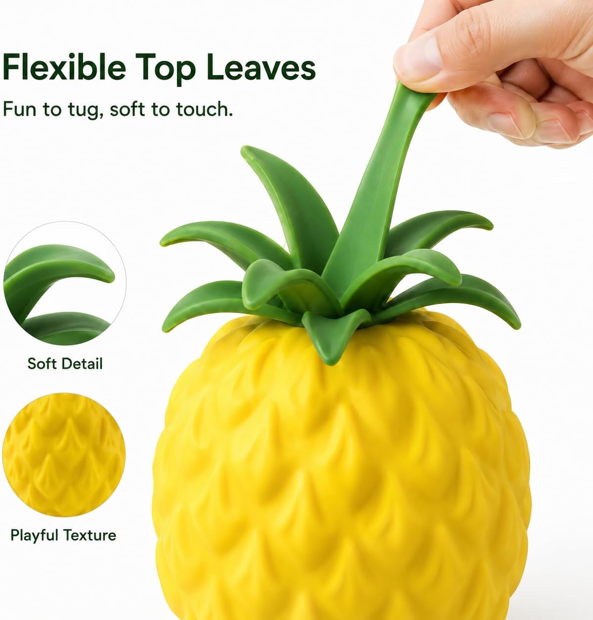 Jumbo Squeezy Pineapple Squishy Sensory Fidget Toy