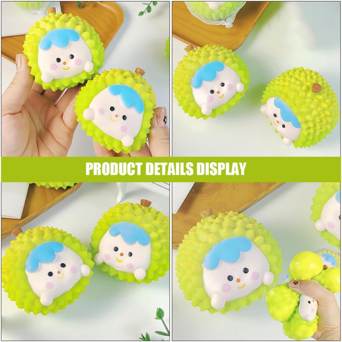 Realistic Fruit Squishy TPR Sensory Fidget Toy