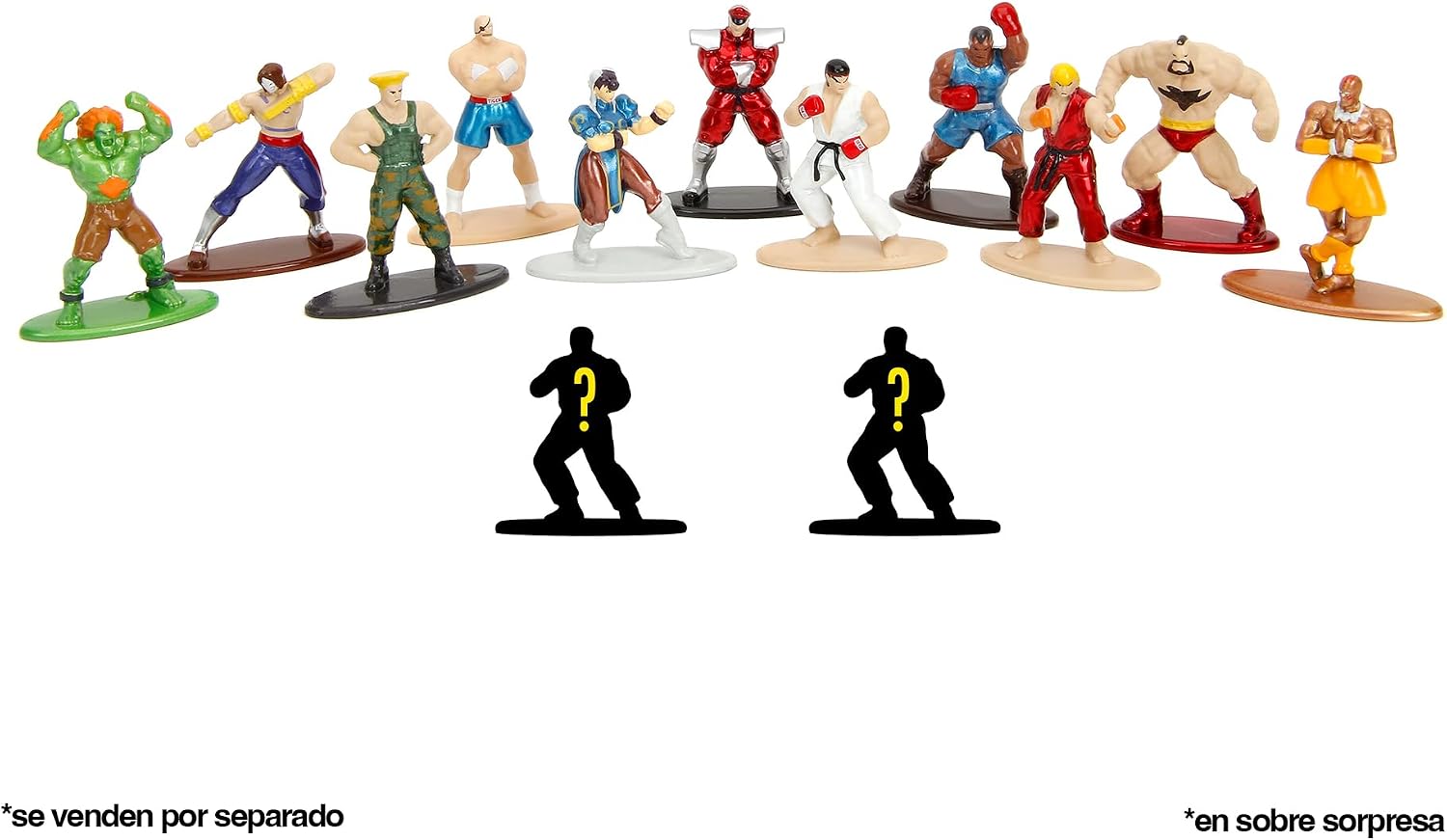Jada Toys 1.6 Inch Street Fighter Mystery Nano Metal Figure