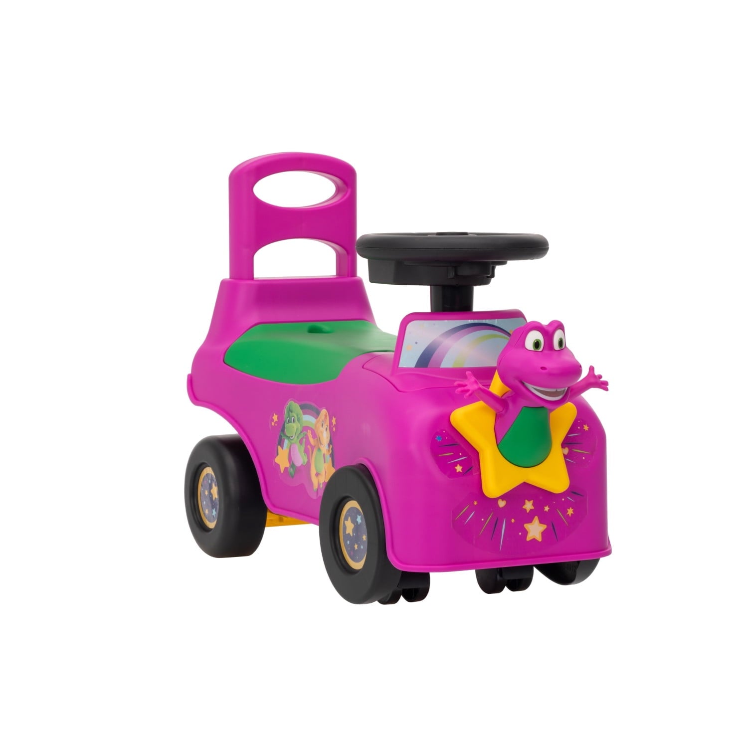 Barney Foot to Floor Kids Ride on Car, For Kids, Barney