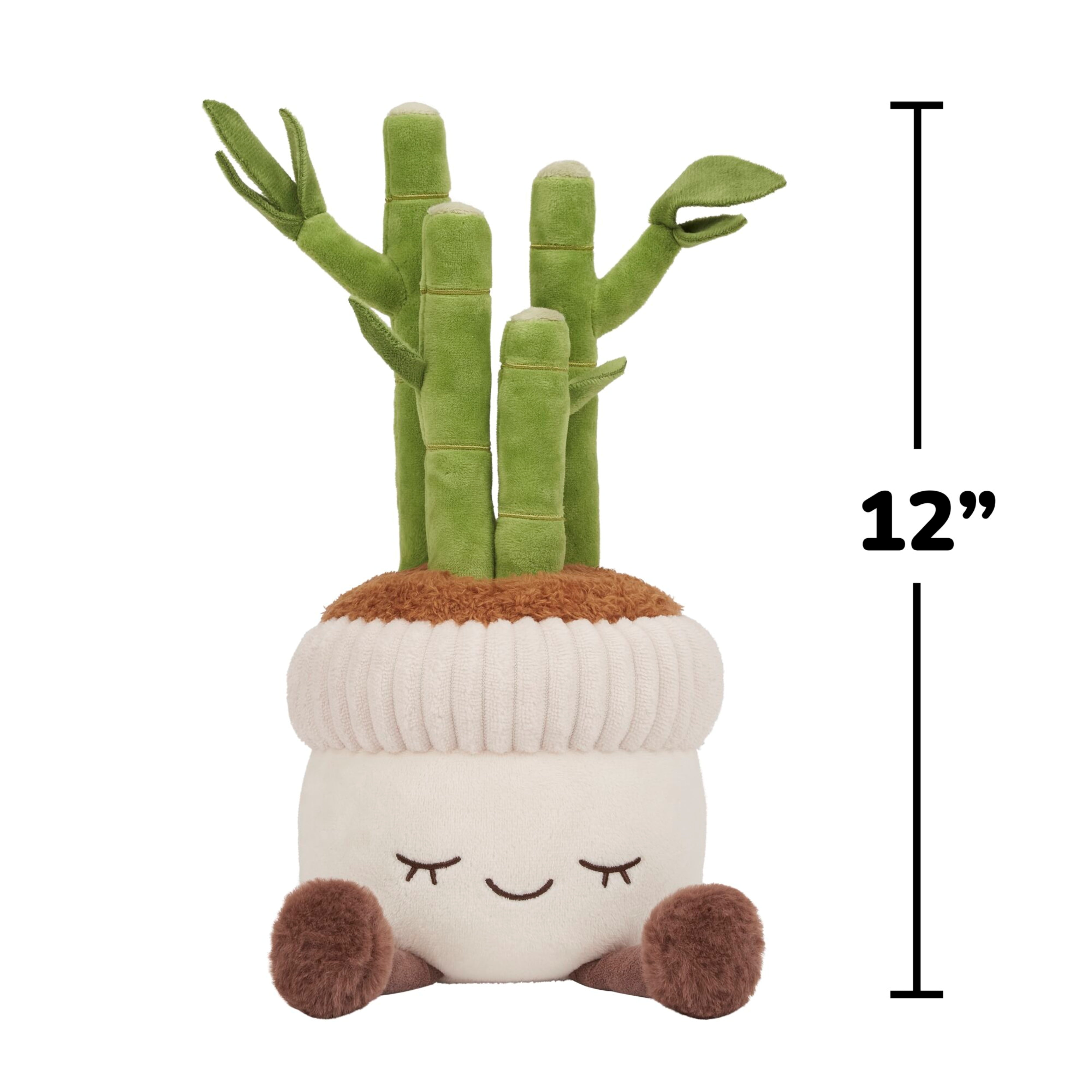 Greenhouse by Russ Bamboo 12 Inch Green Pot Stuffed Animal Plush Toy