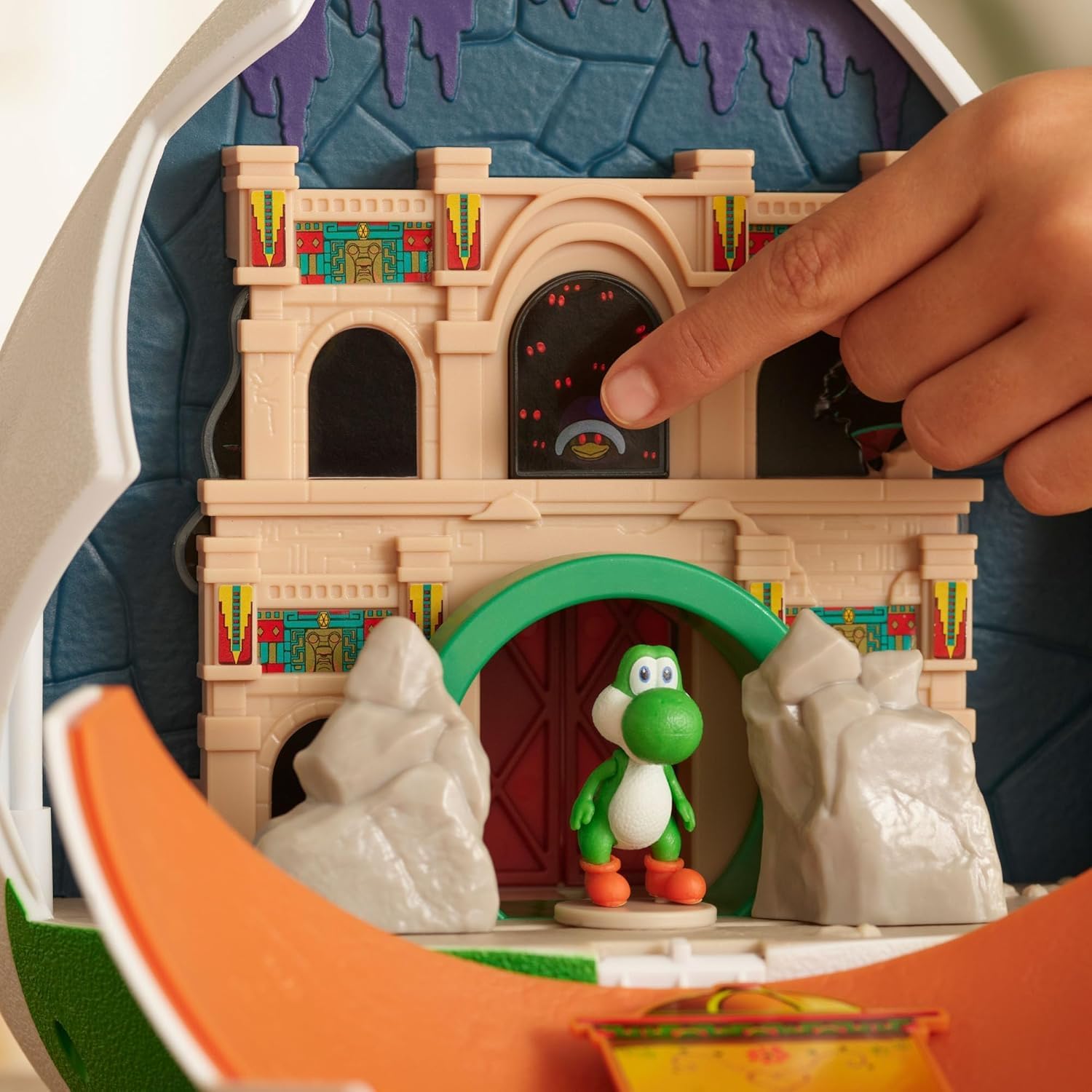 JAKKS Pacific 9 Inch Super Mario Galaxy Yoshi Egg Playset