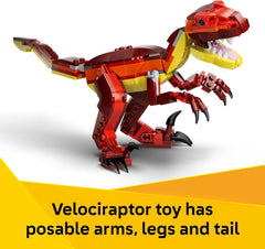 LEGO Creator 3 in 1 Fierce Dinosaur 31379 283 Piece Building Set