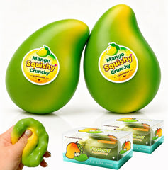 Crunchy Mango Squishy Slow Rising Sensory Fidget Toys 1-Pack