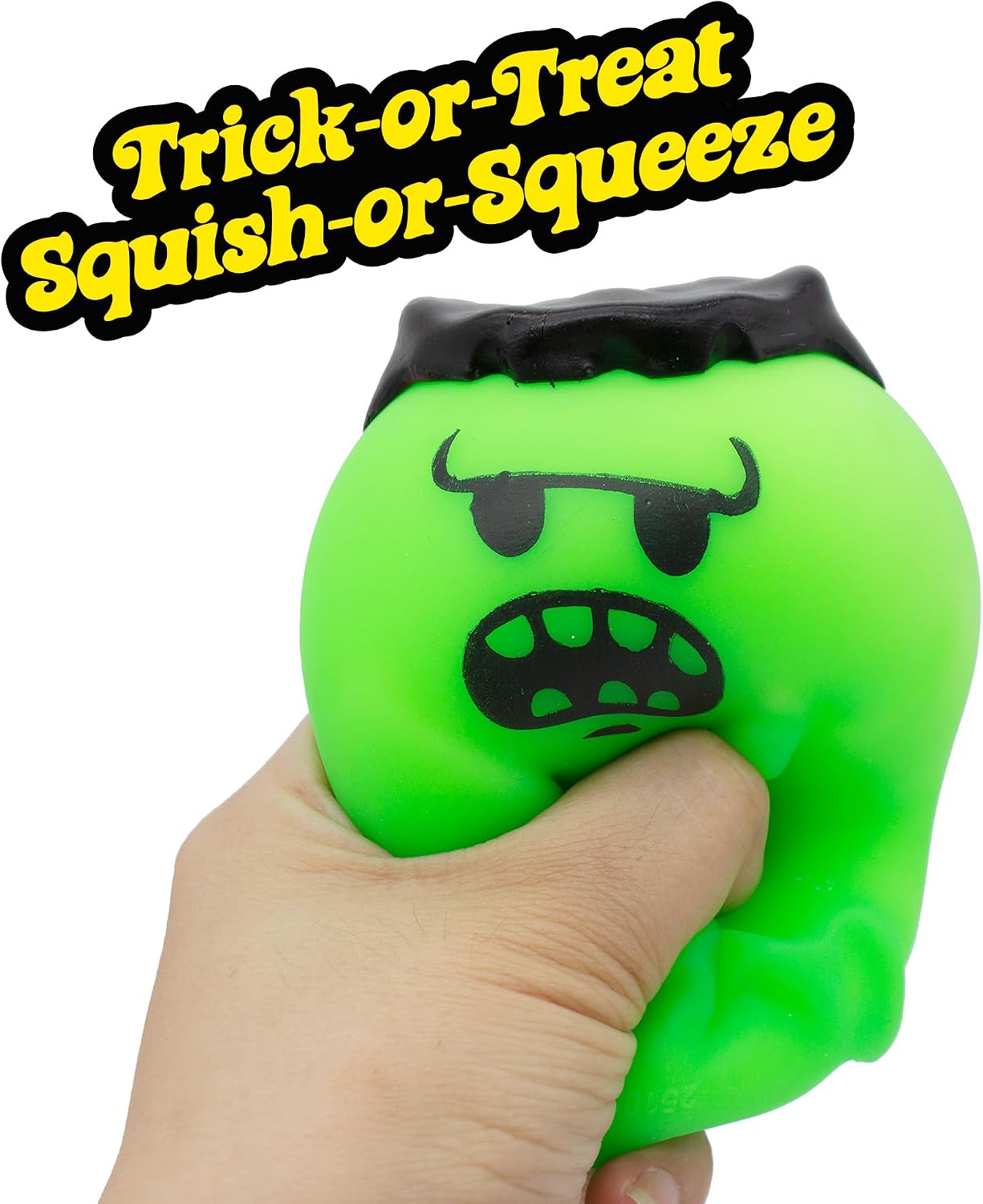 Schylling NeeDoh Jack-Glow-Lantern Glow in the Dark Squishy