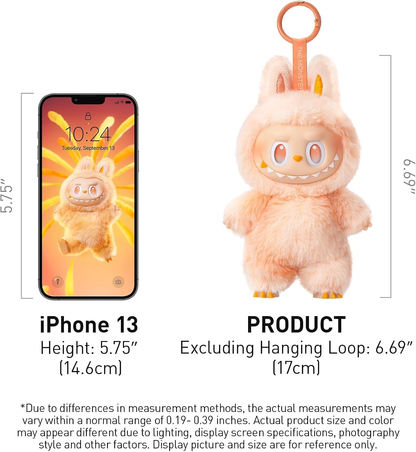 POP MART Labubu Big into Energy 6.69 Inch Vinyl Plush Pendant Blind Box