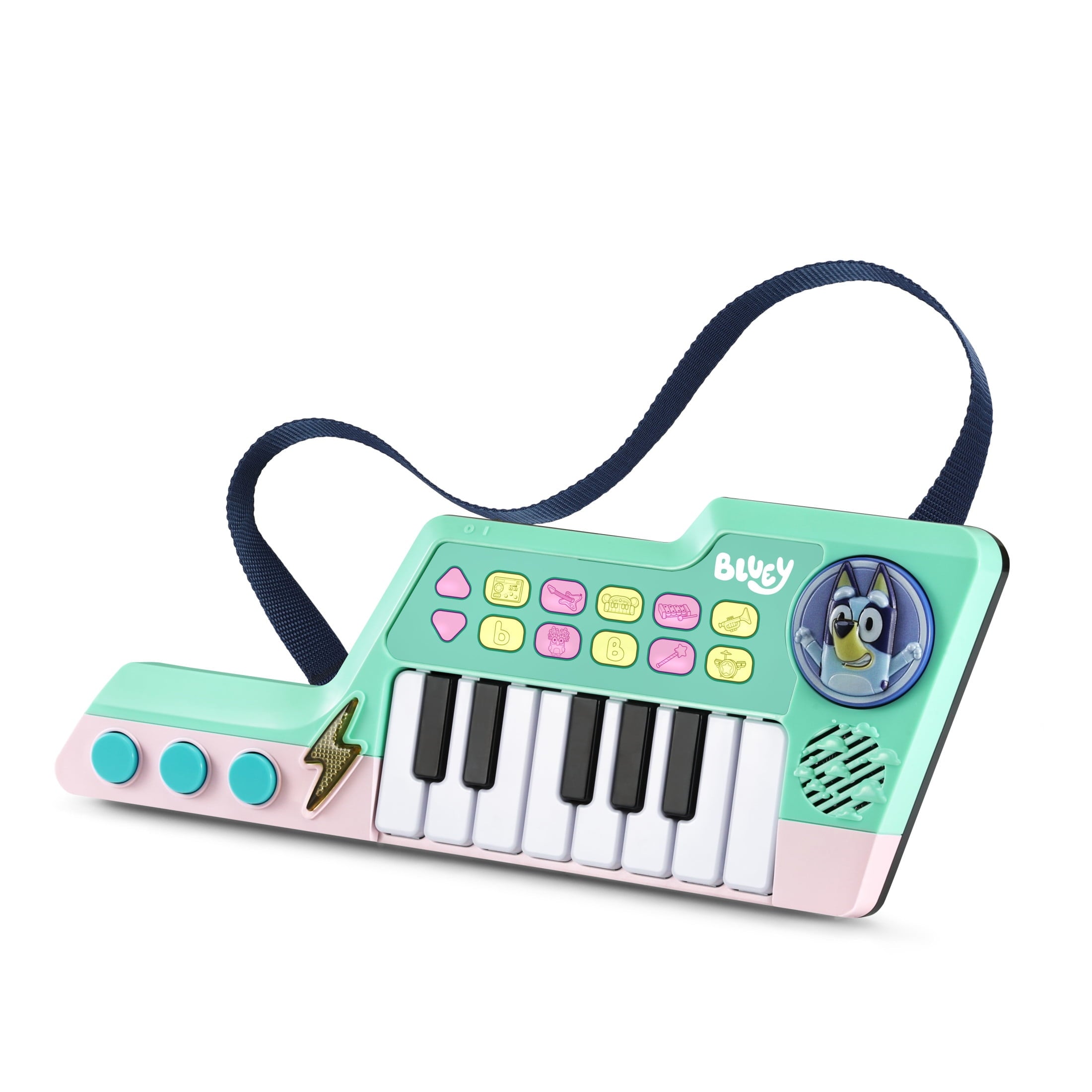 VTech Bluey Bluey's Keytar with Accessories, Baby and Toddler Toys