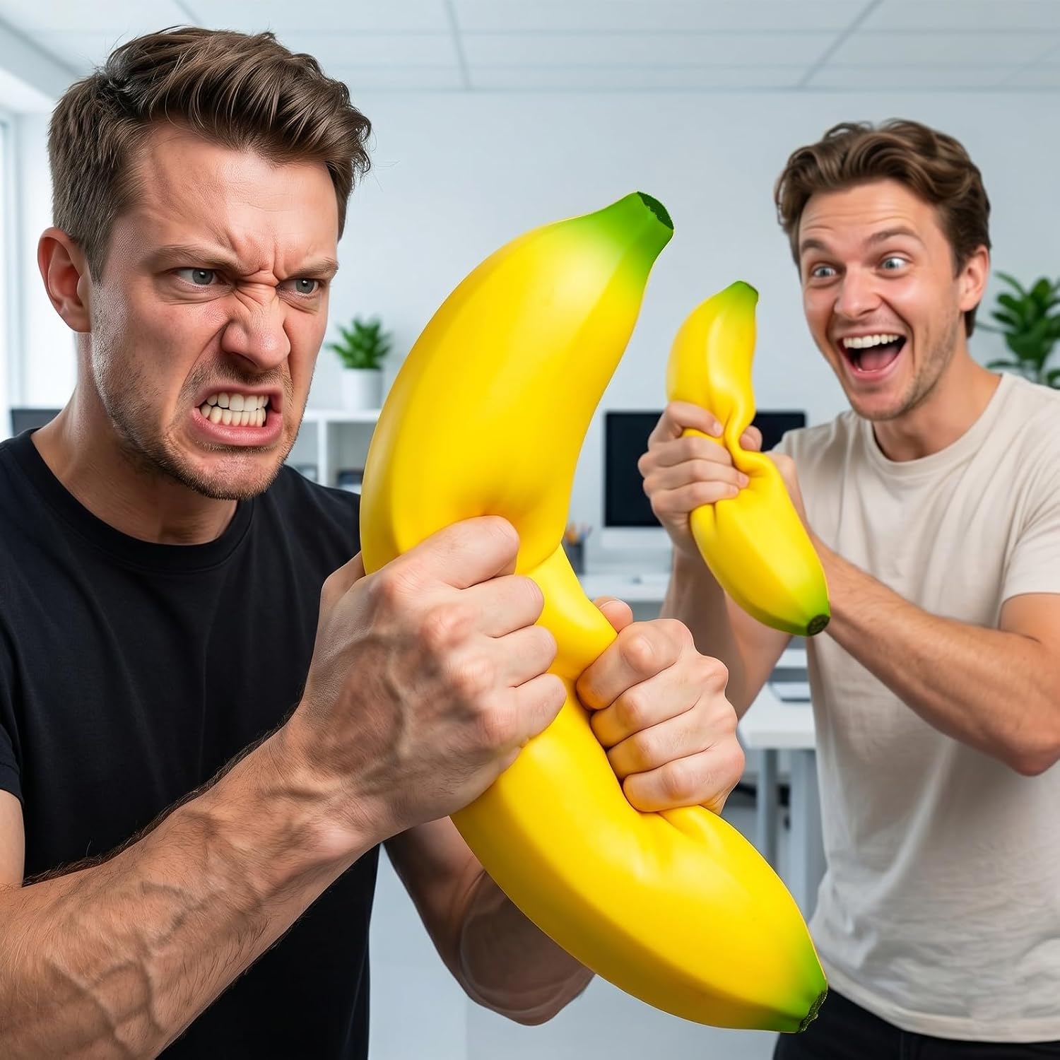 18-Inch Jumbo Banana Squishy Slow Rising Sensory Fidget Toy