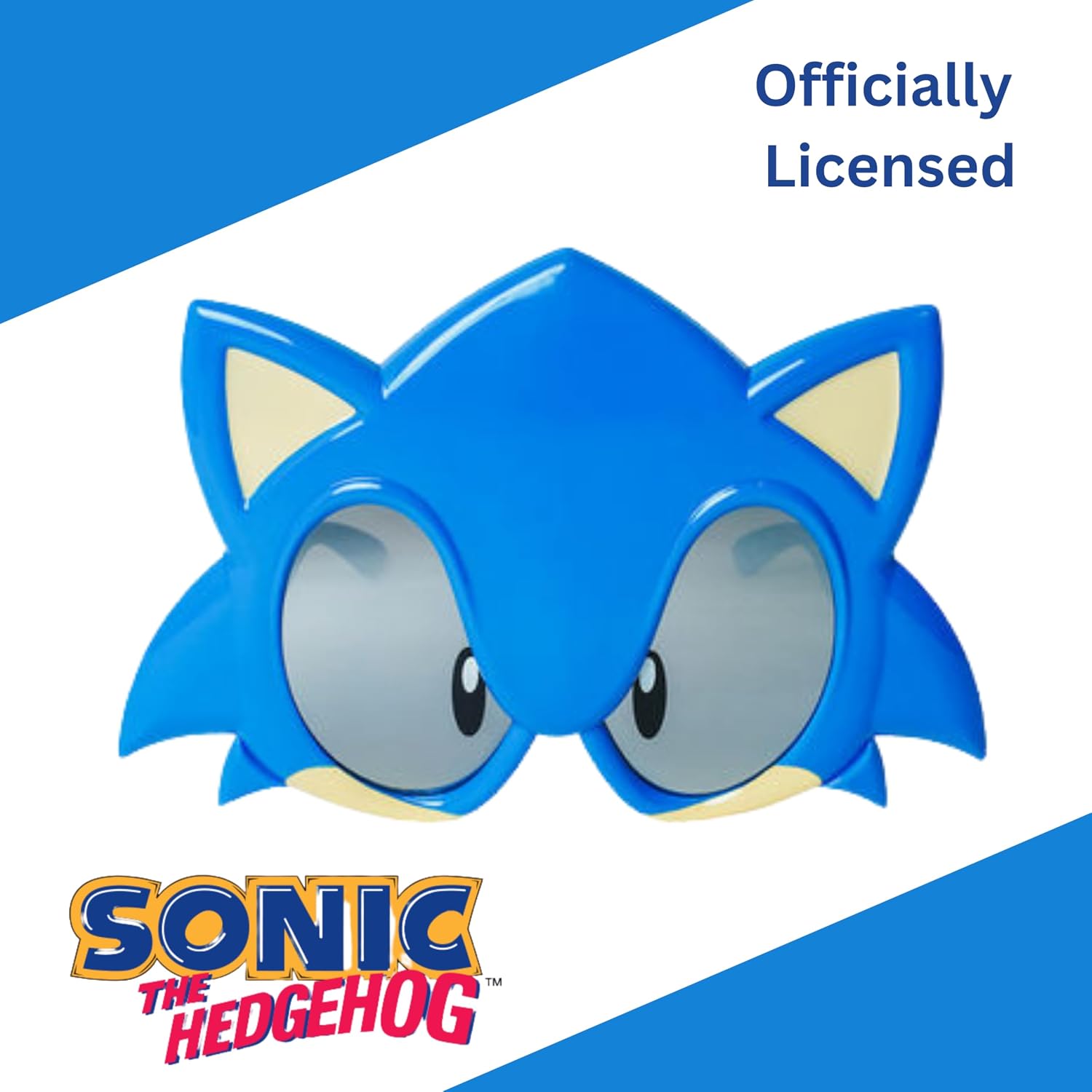 Sonic the Hedgehog blue costume sunglasses