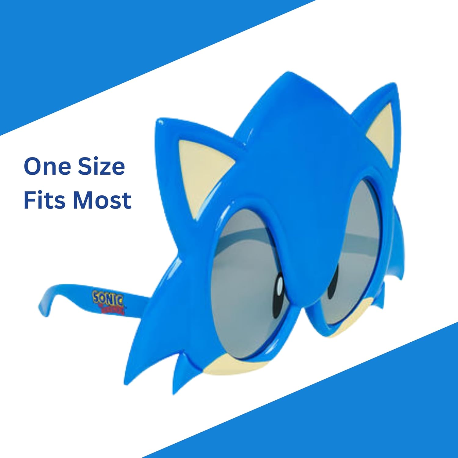 Sonic the Hedgehog Costume Sunglasses One Size