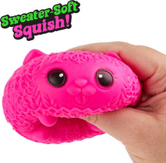 Schylling NeeDoh Squishmas Knittens 2.5 Inch Squishy Fidget Toy 1 Piece Random Color