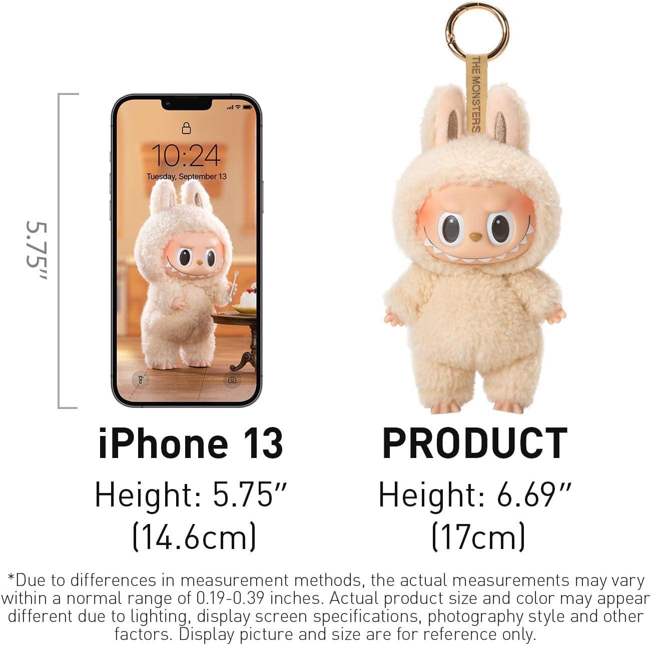 POP MART Labubu Exciting Macaron 6.7 Inch Vinyl Face Plush Blind Box