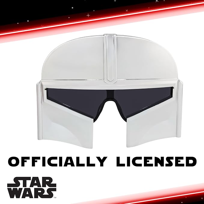 Star Wars The Mandalorian helmet character costume sunglasses