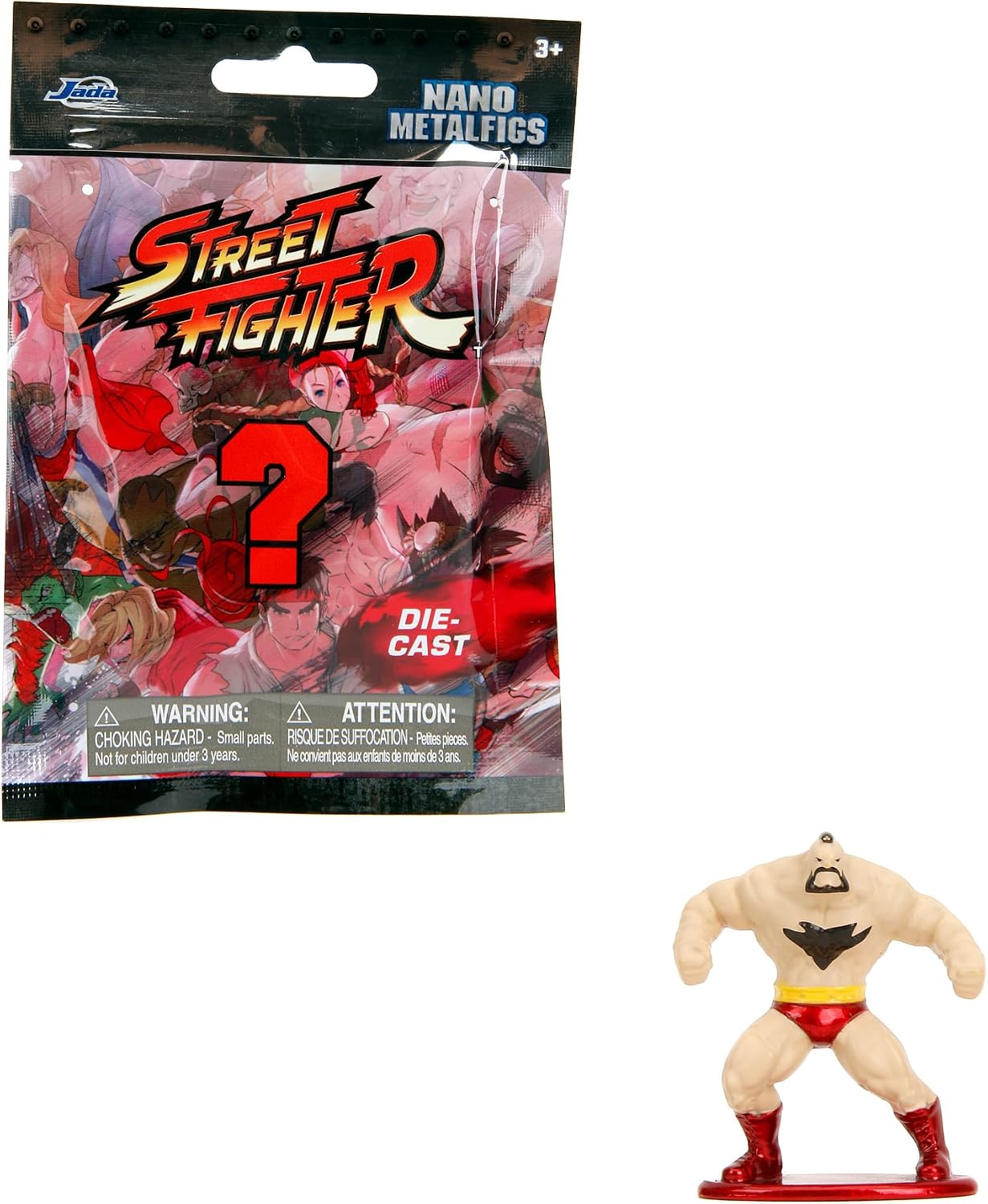 Jada Toys 1.6 Inch Street Fighter Mystery Nano Metal Figure