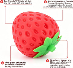Strawberry Slow Rising Squishy Stress Relief Toy 4.5 inches