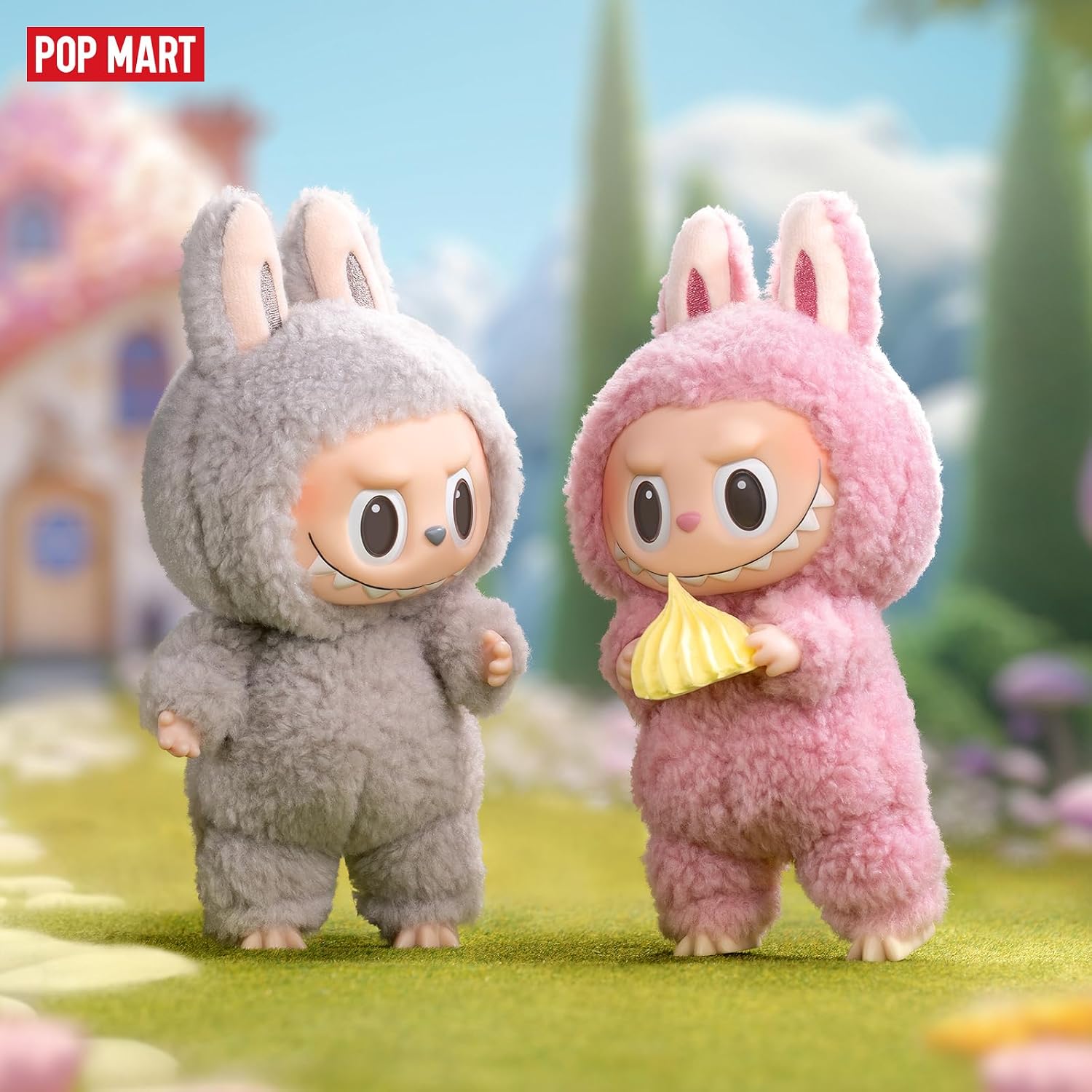 POP MART Labubu Exciting Macaron 6.7 Inch Vinyl Face Plush Blind Box