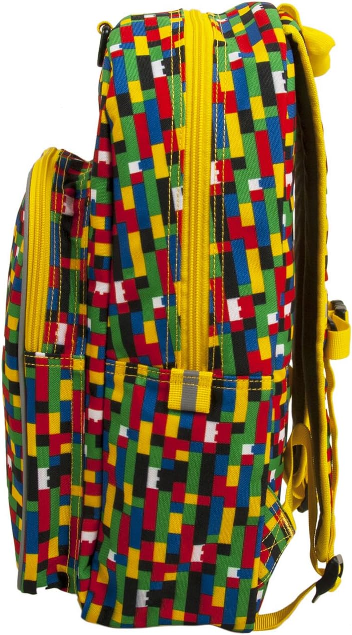 LEGO Iconic Prints Brick Wall Heritage Classic 16 Inch Kids Backpack