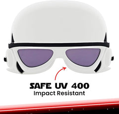 Star Wars Stormtrooper white helmet costume sunglasses