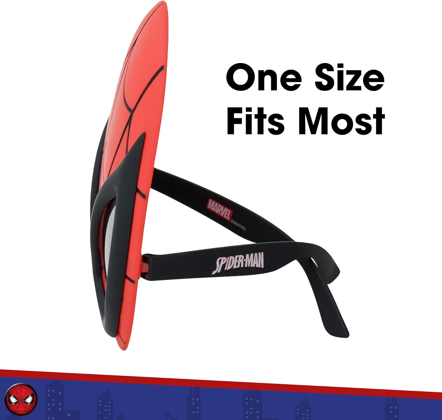 Marvel Spider Man Costume Sunglasses One Size
