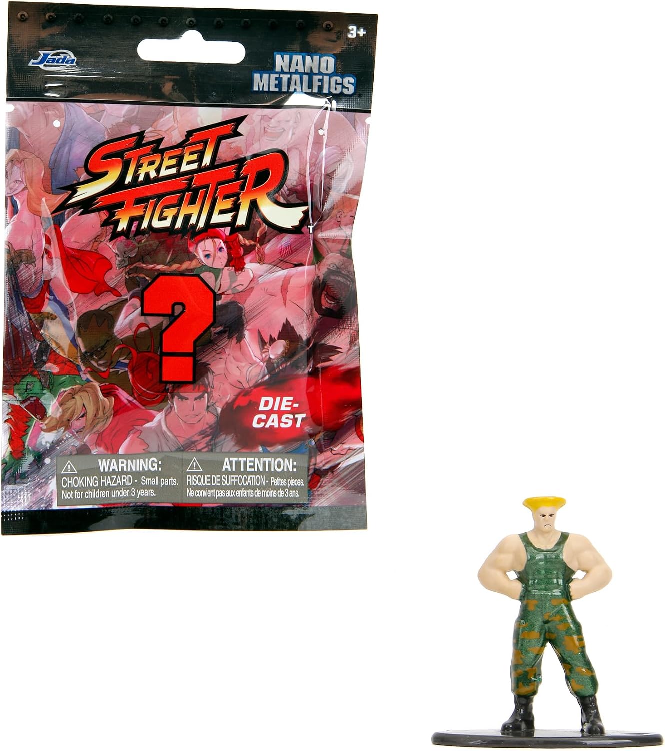 Jada Toys Street Fighter 1.6 Inch Mystery Nano Metal Figure