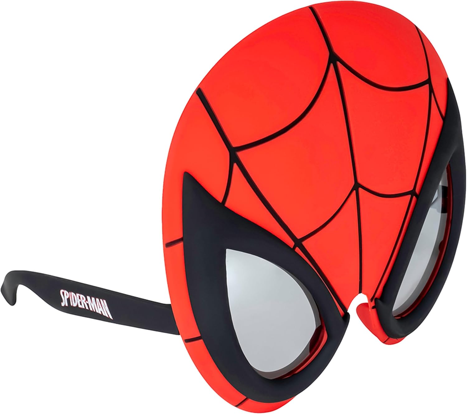 Marvel Spider Man red and black character costume sunglasses