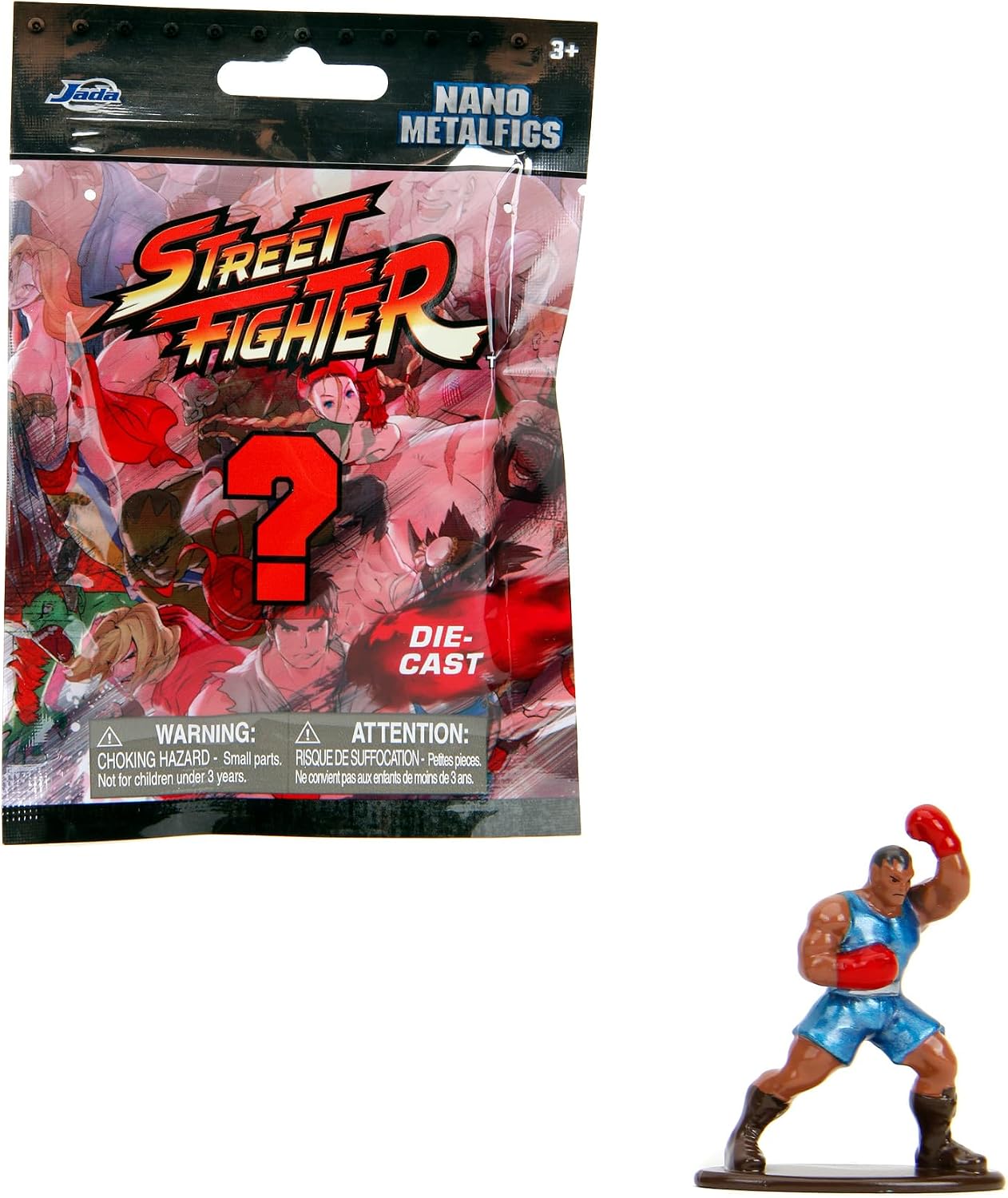 Jada Toys Street Fighter 1.6 Inch Mystery Nano Metal Figure