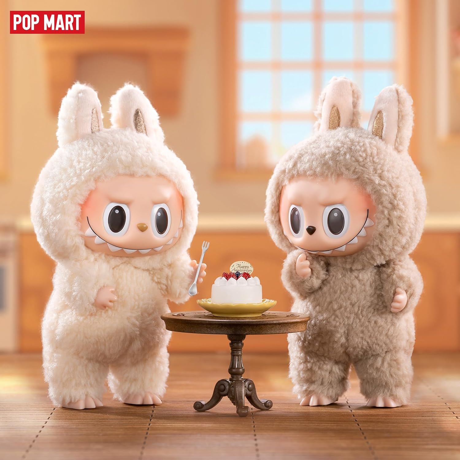 POP MART Labubu Exciting Macaron 6.7 Inch Vinyl Face Plush Blind Box
