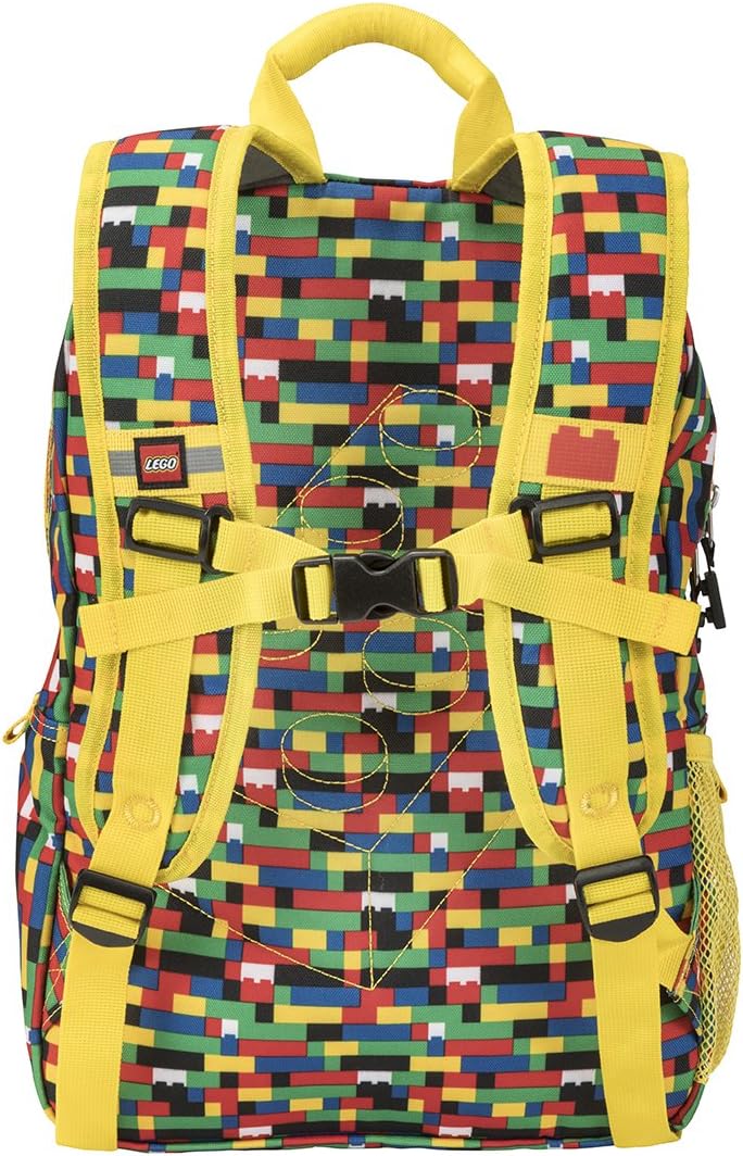 LEGO Iconic Prints Brick Wall Heritage Classic 16 Inch Kids Backpack